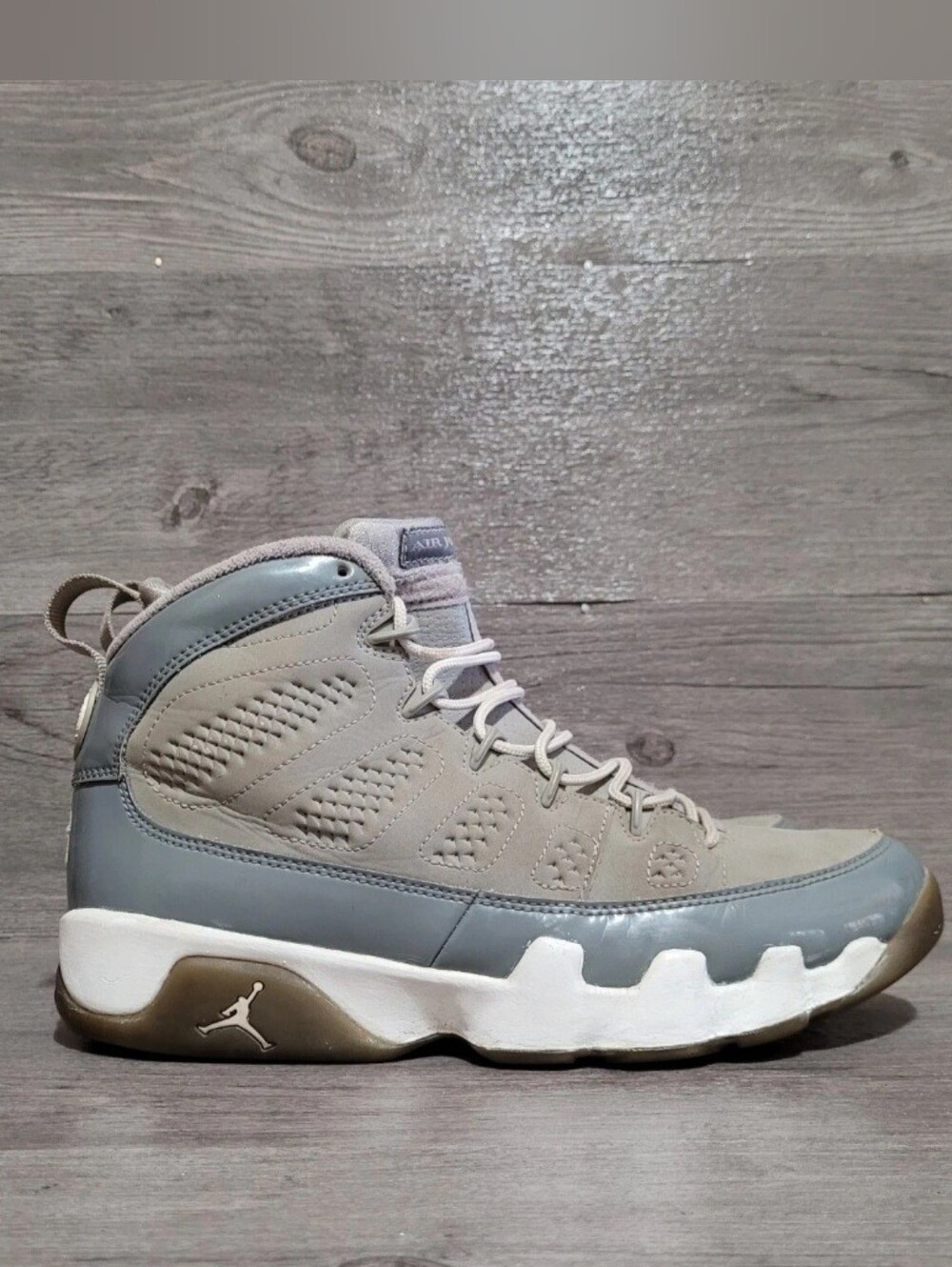 Air Jordan Retro 9 Cool Grey Mens Size 8 Grey Shoes